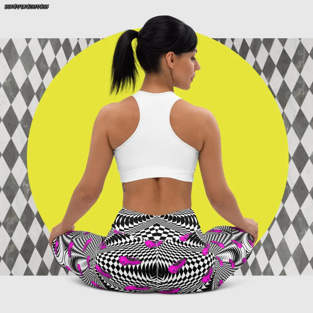 Mdernradster Elysian Sculpted Leggings - Pink Xs