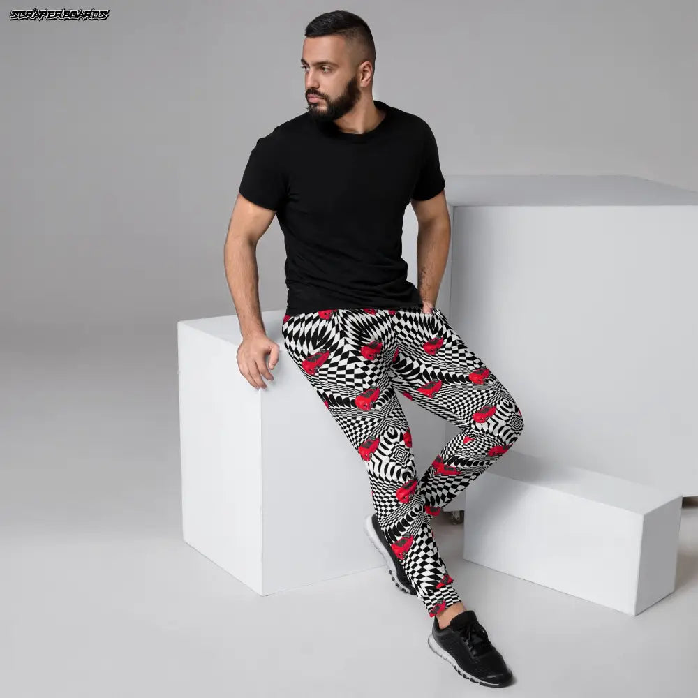 Mdernradster Urban Allure Joggers - Red Xs
